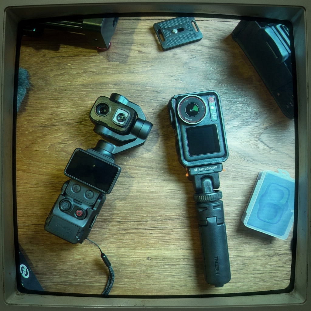 DJI Osmo Pocket 4 Pro and DJI Action 5 Pro